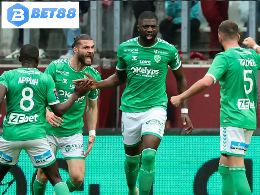 Saint-Etienne đang gặp nhiều khó khăn tại Ligue 1 mùa này