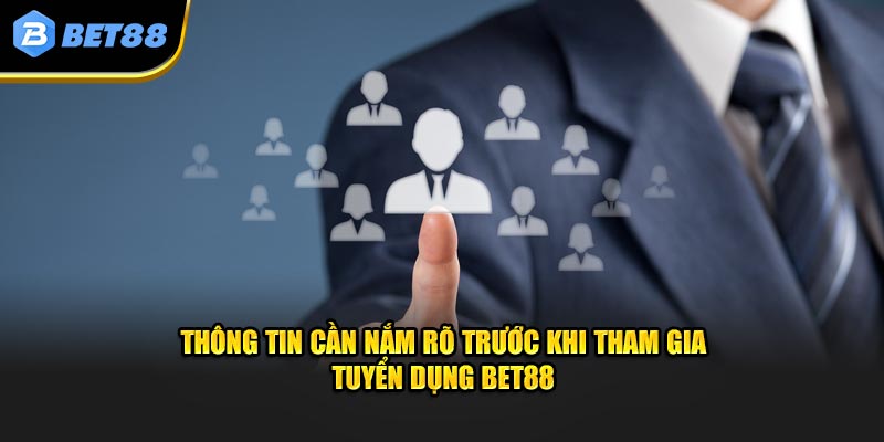 Tuyển dụng BET88